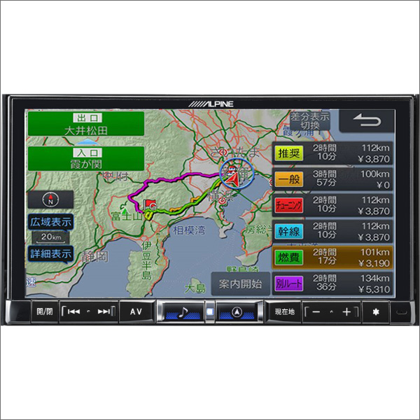 （未使用）ALPINE アルパイン 7DNXF2 スバル純正オプションカーナビ 未使用 ALPINE アルパイン 7DNXF2 スバル純正オプションナビ